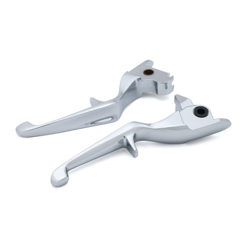 PartzBiz HD: 4412355-Kuryakyn Chrome Trigger Brake & Hydraulic Clutch Levers 2017 Harley Touring 1981