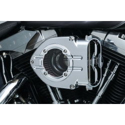PartzBiz HD KA8746 - Kuryakyn Chrome Trim Clear Trap Door for Hyperchargers Harley Metric 8746 PartzBiz HD KA8746 - Kuryakyn Chrome Trim Clear Trap Door for Hyperchargers Harley Metric 8746