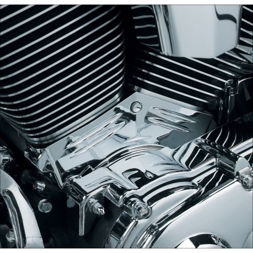 PartzBiz HD: 4412347-ฝาครอบฐานกระบอก Kuryakyn Chrome สำหรับ Harley Twin Cam รุ่น 00-06 | 8143 PartzBiz HD: 4412347-ฝาครอบฐานกระบอก Kuryakyn Chrome สำหรับ Harley Twin Cam รุ่น 00-06 | 8143