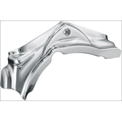 PartzBiz HD KA8393 - Kuryakyn Chrome Cylinder Base Cover for Harley Softail Models 07-15 | 8393