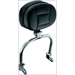 PartzBiz HD KA8987 - พนักพิงคนขับแบบปรับได้/ถอดด่วน Kuryakyn Chrome สำหรับ Harley Softail PartzBiz HD KA8987 - พนักพิงคนขับแบบปรับได้/ถอดด่วน Kuryakyn Chrome สำหรับ Harley Softail