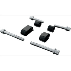PartzBiz HD KA7509 - Kuryakyn 7509 แผ่นพื้นคนขับ 3/4 ” Spacers แผ่นพื้น 09-18 Harley FLH