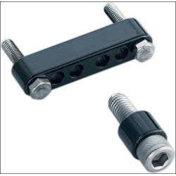 PartzBiz HD KA450 - Kuryakyn 450 ตัวขยายพื้นกระดานสำหรับคนขับ Harley Touring 92-08