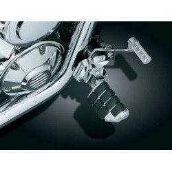 PartzBiz HD KA7011 - ฝาครอบที่วางพักเท้าคนขับ Kuryakyn สำหรับ Honda VTX1300 | 7011