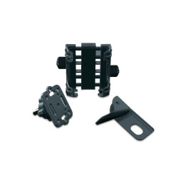 PartzBiz HD KA1697 - Kuryakyn 1697 Left Side Fairing Mounted Tech-Connect Device Mounting System Harley 96-13