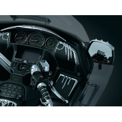 PartzBiz HD KA3739 - แผงปิดลำโพงหน้าโครเมียม Kuryakyn สำหรับ Honda GL1800 & F6B (pr) | 3739 PartzBiz HD KA3739 - แผงปิดลำโพงหน้าโครเมียม Kuryakyn สำหรับ Honda GL1800 & F6B (pr) | 3739