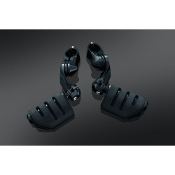 PartzBiz HD KA7583 - Kuryakyn Black Tall Rider Tour Tech Cruise 1/4 ” Mounts (สั้น) 4 ” Trident Pegs | 7583 PartzBiz HD KA7583 - Kuryakyn Black Tall Rider Tour Tech Cruise 1/4 ” Mounts (สั้น) 4 ” Trident Pegs | 7583