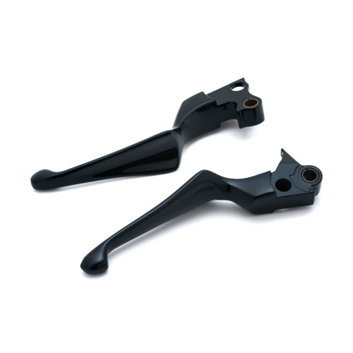 PartzBiz HD: 4412232-Kuryakyn Gloss Black Boss Blades Hand Levers for Harley Softail XL FL Dyna FXR 1847