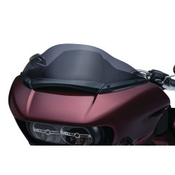 PartzBiz HD KA2635 - Kuryakyn Gloss Black Center Trim แผ่นปิดกระจกหน้ารถสำหรับ Harley Road Glide FLTR 15 | 2635