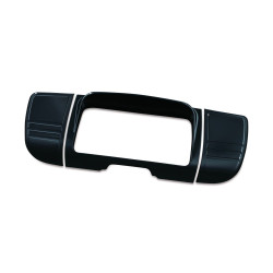 PartzBiz HD KA7299 - Kuryakyn Gloss Black Deluxe Tri-Line Stereo Trim สำหรับ Harley Touring & Trike 14-17 PartzBiz HD KA7299 - Kuryakyn Gloss Black Deluxe Tri-Line Stereo Trim สำหรับ Harley Touring & Trike 14-17