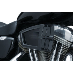 PartzBiz HD KA9351 - Kuryakyn Gloss Black Hypercharger ES เครื่องฟอกอากาศ Harley Sportster XL 07-17 9351 PartzBiz HD KA9351 - Kuryakyn Gloss Black Hypercharger ES เครื่องฟอกอากาศ Harley Sportster XL 07-17 9351