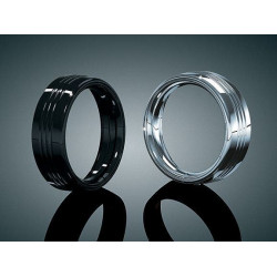 PartzBiz HD KA7276 - Kuryakyn Gloss Black Non LED Trim Ring สำหรับไฟหน้า 7” (ea) | 7276 PartzBiz HD KA7276 - Kuryakyn Gloss Black Non LED Trim Ring สำหรับไฟหน้า 7” (ea) | 7276