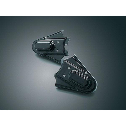 PartzBiz HD: 4412217-Kuryakyn Gloss Black Phantom Covers (pr) | 8202