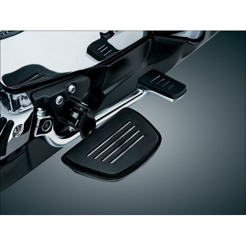 PartzBiz HD: 4412224-Kuryakyn Gloss Black Premium Mini Board พร้อม Comfort Drop Mounts Honda Goldwing