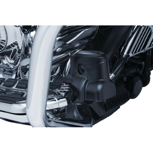 PartzBiz HD: 4412225-Kuryakyn Satin Black Rear Brake Master Cylinder Cover for Indian (exc Scout) 5181