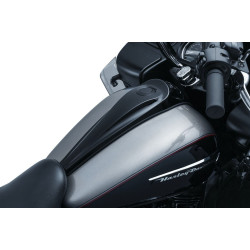 PartzBiz HD KA5689 - Kuryakyn Gloss Black Signature Jim Nasi Smooth Dash Harley Street/Road Glide '08-'17 5689
