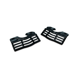 PartzBiz HD KA7243 - Kuryakyn Gloss Black-Slotted Spark Plug-Head Bolt Covers for Harley Twin Cam | 7243