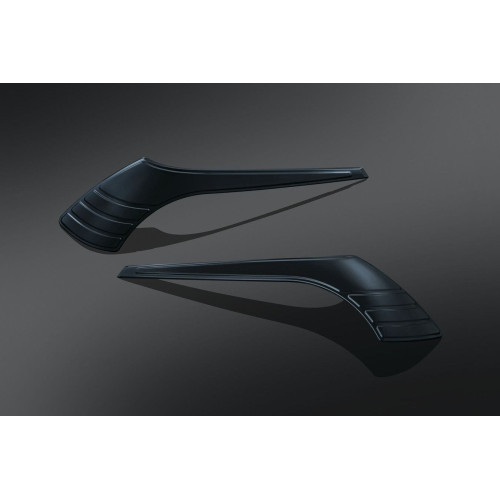 PartzBiz HD: 4412196-Kuryakyn Gloss Black Tri Line Saddlebag Lid Accents for Harley Touring Models | 6973 PartzBiz HD: 4412196-Kuryakyn Gloss Black Tri Line Saddlebag Lid Accents for Harley Touring Models | 6973