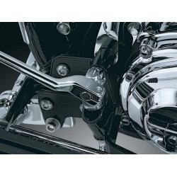 PartzBiz HD KA1045 - Kuryakyn 1045 Chrome Heel Shift Lever Eliminator Harley Touring '80-'18 FLH/T