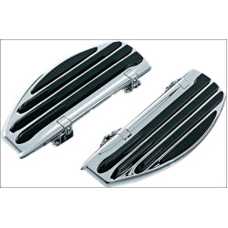 PartzBiz HD KA7905 - Kuryakyn Chrome Driver ด้านหน้าบอร์ด ISO-Floorboards สำหรับ Harley FLH FLST FLD | 7905 PartzBiz HD KA7905 - Kuryakyn Chrome Driver ด้านหน้าบอร์ด ISO-Floorboards สำหรับ Harley FLH FLST FLD | 7905