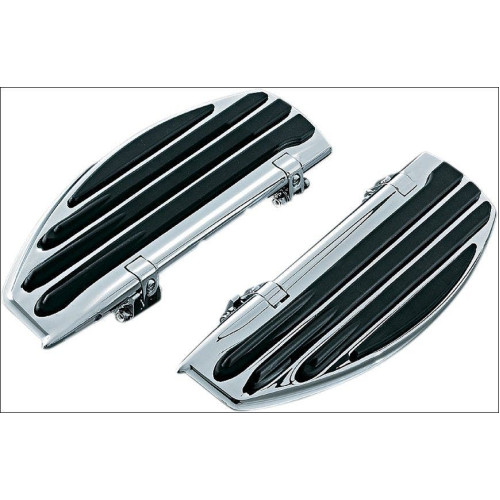 PartzBiz HD: 4412156-Kuryakyn Chrome Driver ด้านหน้าบอร์ด ISO-Floorboards สำหรับ Harley FLH FLST FLD | 7905 PartzBiz HD: 4412156-Kuryakyn Chrome Driver ด้านหน้าบอร์ด ISO-Floorboards สำหรับ Harley FLH FLST FLD | 7905