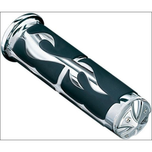 PartzBiz HD: 4412161-Kuryakyn 6269 ปลอกแฮนด์ ISO-Flame Chrome สำหรับ Harley FL พร้อมคันเร่งแบบอิเล็กทรอนิกส์ PartzBiz HD: 4412161-Kuryakyn 6269 ปลอกแฮนด์ ISO-Flame Chrome สำหรับ Harley FL พร้อมคันเร่งแบบอิเล็กทรอนิกส์