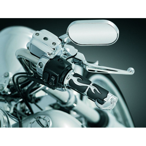 PartzBiz HD: 4412101-Kuryakyn Chrome ISO-Throttle Boss สำหรับ ISO Flame และ Transformer Grips (ea) | 6250