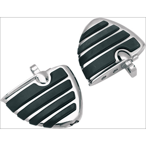 PartzBiz HD: 4412103-Kuryakyn Chrome Dually ISO-Wing Mini Floorboards หมุดเท้าสำหรับ Honda GL1800 F6B | 4453 PartzBiz HD: 4412103-Kuryakyn Chrome Dually ISO-Wing Mini Floorboards หมุดเท้าสำหรับ Honda GL1800 F6B | 4453