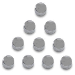 PartzBiz HD KA2441 - Kuryakyn 2441 Chrome Kool Kaps 1/4" Allen Bolt 2402-0178 24020178 412491