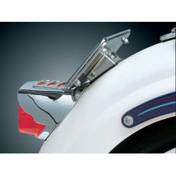 PartzBiz HD KA9165 - Kuryakyn 9165 Laydown Chrome Universal ที่ใส่ป้ายทะเบียน PartzBiz HD KA9165 - Kuryakyn 9165 Laydown Chrome Universal ที่ใส่ป้ายทะเบียน