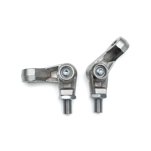 PartzBiz HD: 4412072-Kuryakyn Lodestar กระจกมองข้างพับได้ M10 1.25 Honda Indian Kawasaki Suzuki