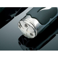 PartzBiz HD KA6245 - Kuryakyn Maltese Cross End Caps (คู่) | 6245
