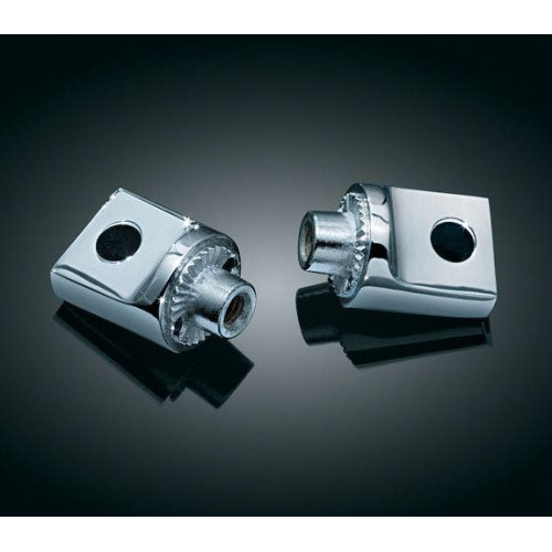 PartzBiz HD: 4412030-Kuryakyn Non-Pivoting Splined Male Mount Adapters (pr) | 8883