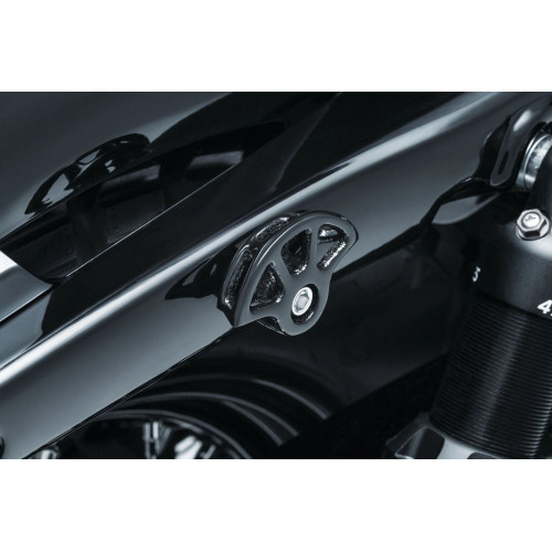 PartzBiz HD: 4411980-Kuryakyn สเตนเลสขัดเงาด้านหลัง Tie-Down Anchors Harley 14-17 และ XL 04-17 5071