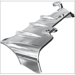 PartzBiz HD KA8694 - Kuryakyn Chrome Rear Cylinder Base Cover for Harley Touring FLH/T 09-15 | 8694