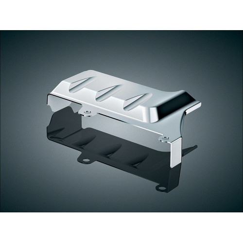 PartzBiz HD: 4411956-ฝาครอบฐานกระบอกสูบด้านหลัง Kuryakyn Chrome สำหรับ Harley Touring FLH/T 02-06 | 8274