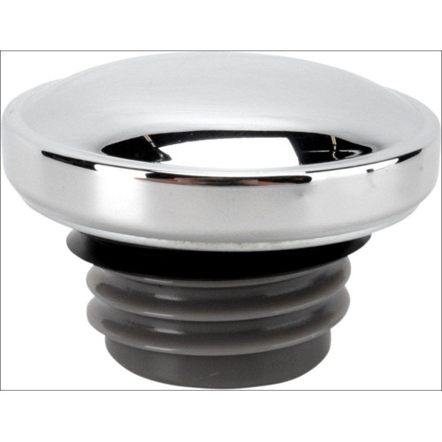PartzBiz HD: 4411940-Kuryakyn Chrome Stock Style Vented Gas Cap w/ Right-Handed Thread 96-16 Harley