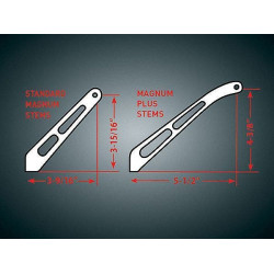 PartzBiz HD KA1400 - Kuryakyn Replacement Magnum Plus Stem Left or Right | 1400