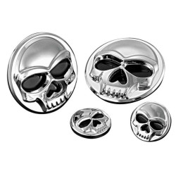 PartzBiz HD KA1492 - Kuryakyn 1492 Zombie Medallions; 1" Diameter 06180002 0618-0002 419172