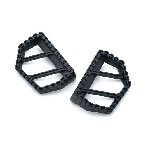 PartzBiz HD: 4411919-Kuryakyn Riot Satin Black Mini Floor Boards หมุดเท้าสำหรับ Harley Metric & Indian 3597