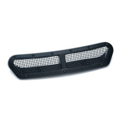 PartzBiz HD KA6512 - Kuryakyn ซาตินสีดำตาข่าย Fairing Vent Dash ใส่ย่าง Harley Batwing 14-17 | 6512