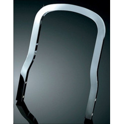 PartzBiz HD KA8980 - Kuryakyn Chrome Sissy Bar สำหรับ Plug-N-Play Sissy Bar Mounts (ชิ้นส่วน 1607/8998)