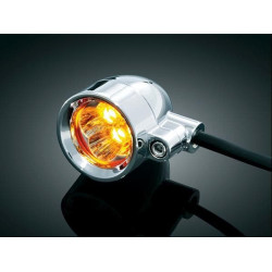 PartzBiz HD KA1645 - Kuryakyn Small Amber Run-Turn Dual Function (pr) | 1645 PartzBiz HD KA1645 - Kuryakyn Small Amber Run-Turn Dual Function (pr) | 1645