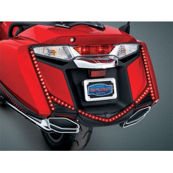 PartzBiz HD KA9163 - Kuryakyn 9163 Chrome Small 4” x 7” กรอบป้ายทะเบียน Multi-Fit Ball-Milled PartzBiz HD KA9163 - Kuryakyn 9163 Chrome Small 4” x 7” กรอบป้ายทะเบียน Multi-Fit Ball-Milled