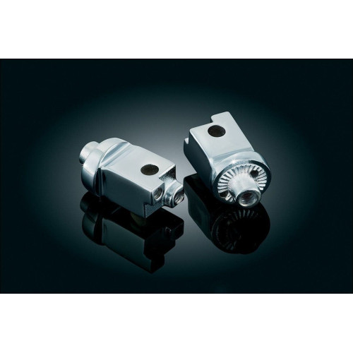 PartzBiz HD: 4411879-Kuryakyn Chrome Splined Adapter Mounts สำหรับ Honda