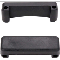 PartzBiz HD KA4488 - แผ่นยางทดแทน Kuryakyn สำหรับผ้าเบรกกริช