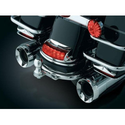 PartzBiz HD KA7652 - Kuryakyn Trailer Hitch for harley Dresser and Road King 09-13 | 7652