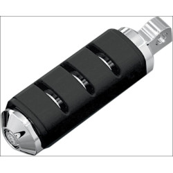 PartzBiz HD KA7590 - Kuryakyn 7590 Chrome Trident หมุด ISO ขนาดเล็กพร้อมอะแดปเตอร์เมาท์ตัวผู้ Harley