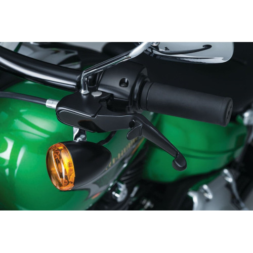 PartzBiz HD: 4411821-Kuryakyn Black Trigger Hand Levers Brake & Clutch for Harley Softail '15-'17 1836