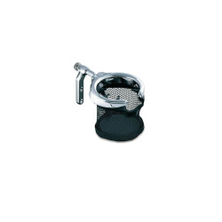 PartzBiz HD KA1462 - Kuryakyn Universal Perch Drink Holder with Basket | 1462 PartzBiz HD KA1462 - Kuryakyn Universal Perch Drink Holder with Basket | 1462